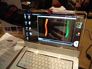 samsung transparent laptops