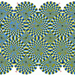 Rotating Optical illusions