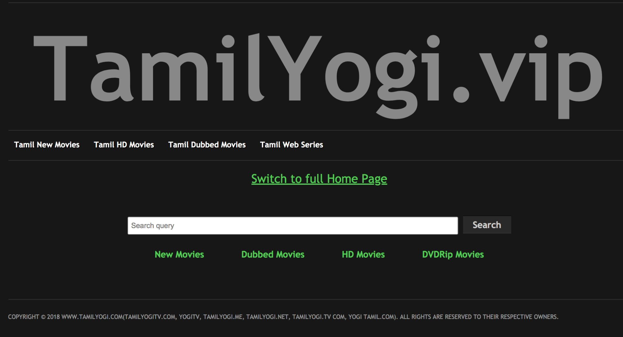 TamilYogi Website Link 2021, Tamil Yogi Movies Free Download List