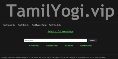 TamilYogi Website Link 2021, Tamil Yogi Movies Free Download List