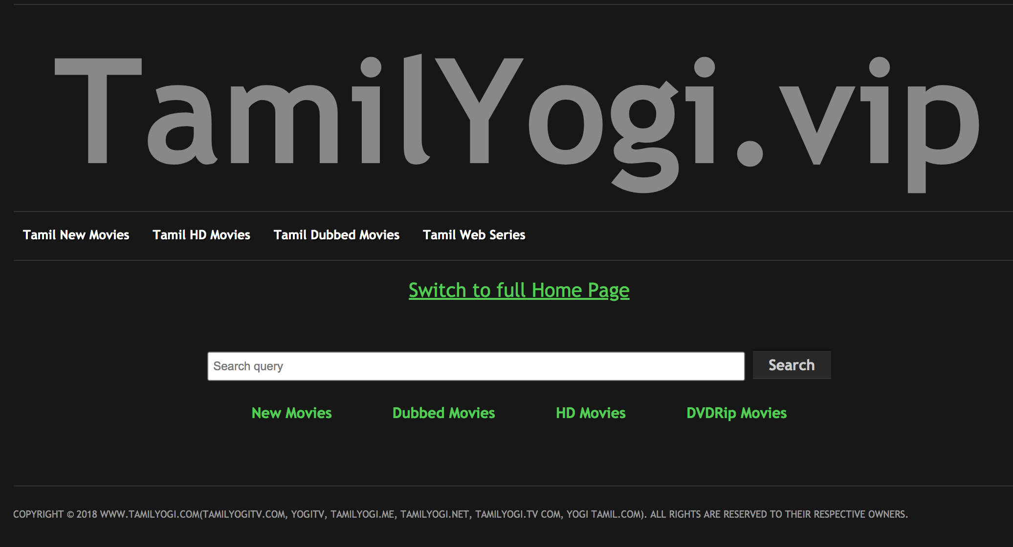 TamilYogi Website Link 2021, Tamil Yogi Movies Free Download List -  FreeZonal