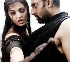 Aishwarya and Abhishek in Raavan