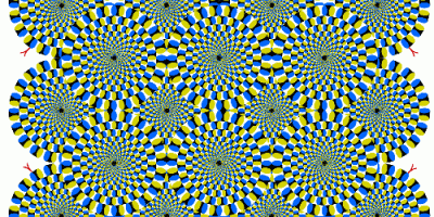 Rotating Optical illusion