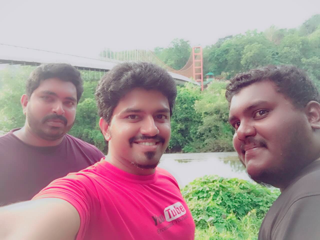 Selfie in Athirapally Prakriti Gramam