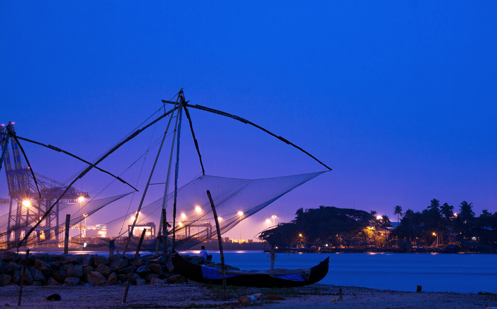 Chinese Fishing net in Fort Kochi - Kerala