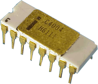 Worlds first microprocessor Intel 4004 Worlds first microprocessor Intel 4004