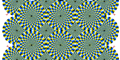 Rotating Optical illusion